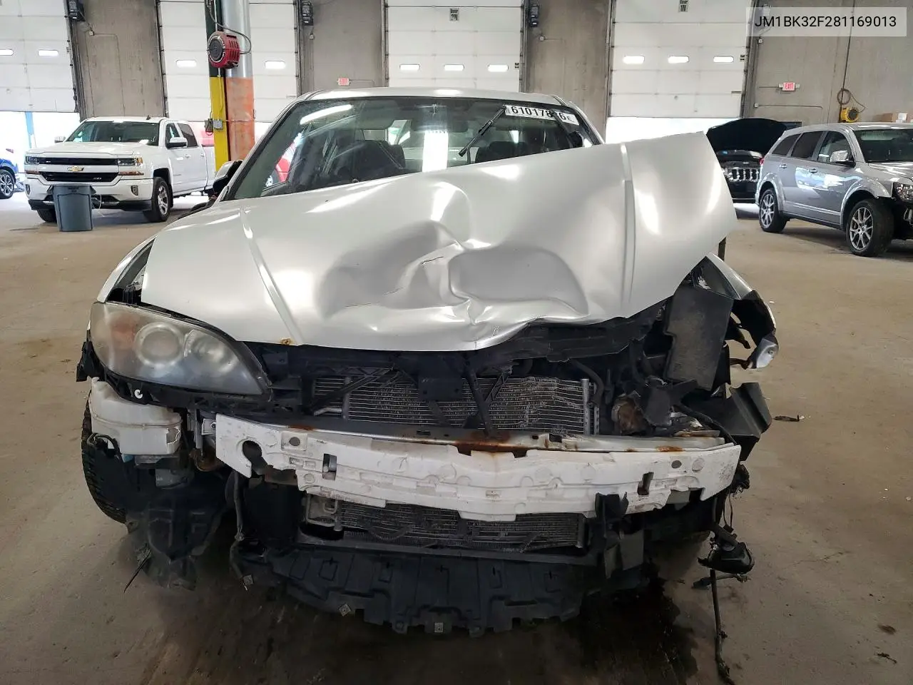 2008 Mazda 3 I VIN: JM1BK32F281169013 Lot: 61017886