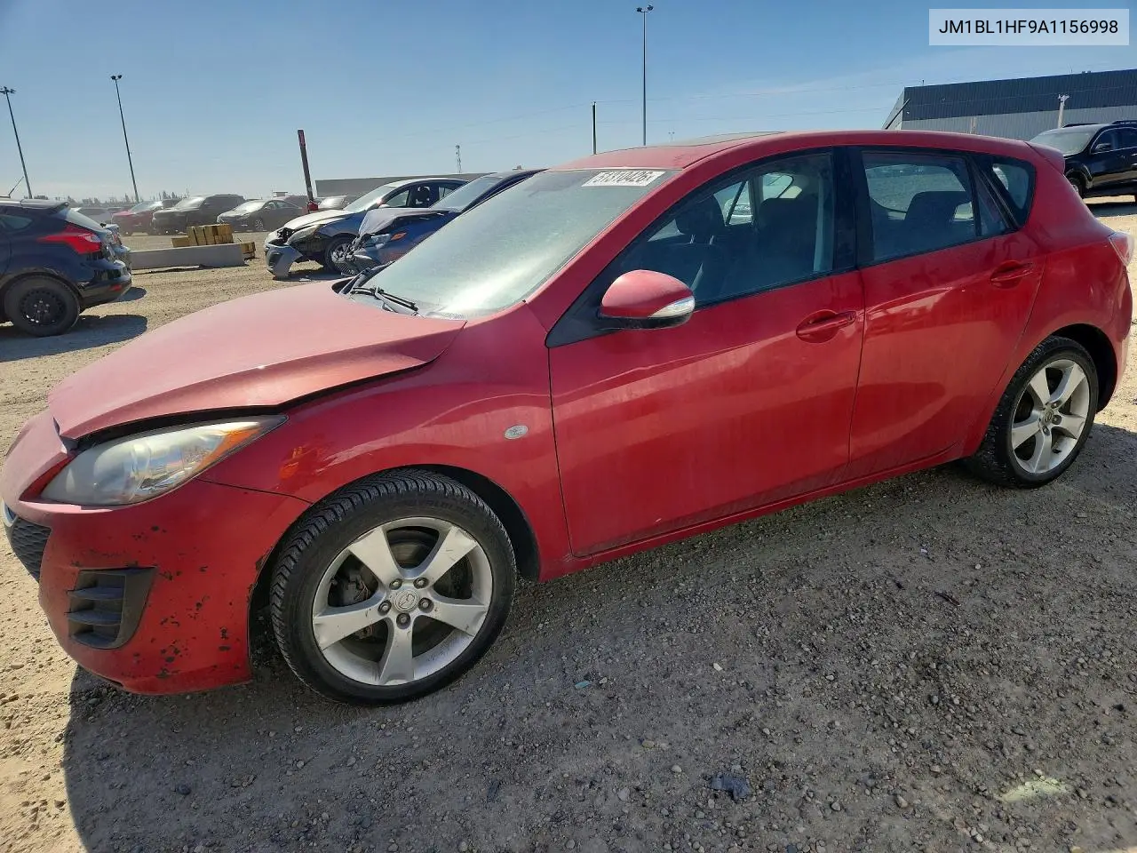 2010 Mazda 3 I VIN: JM1BL1HF9A1156998 Lot: 51310426