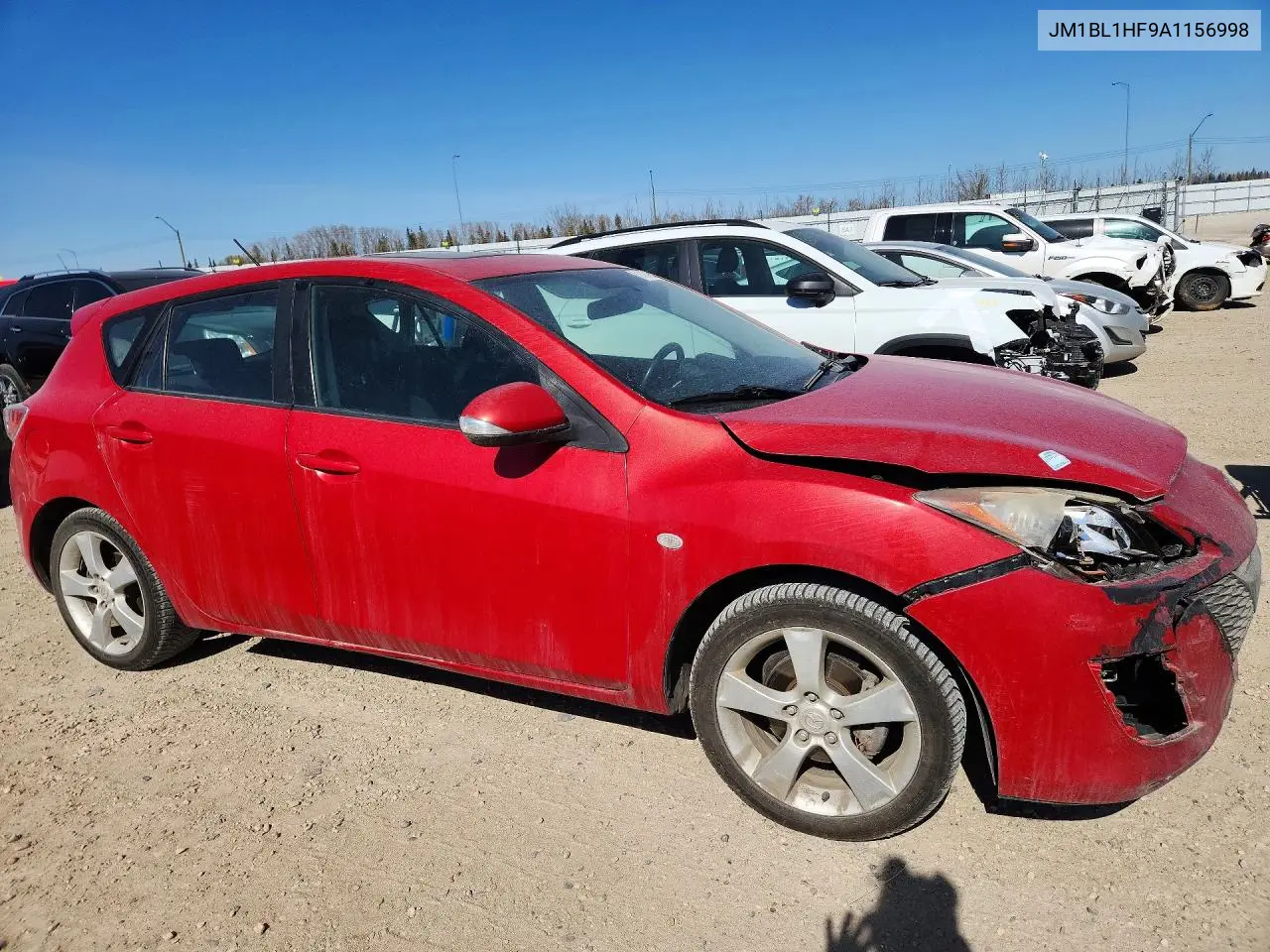 2010 Mazda 3 I VIN: JM1BL1HF9A1156998 Lot: 51310426