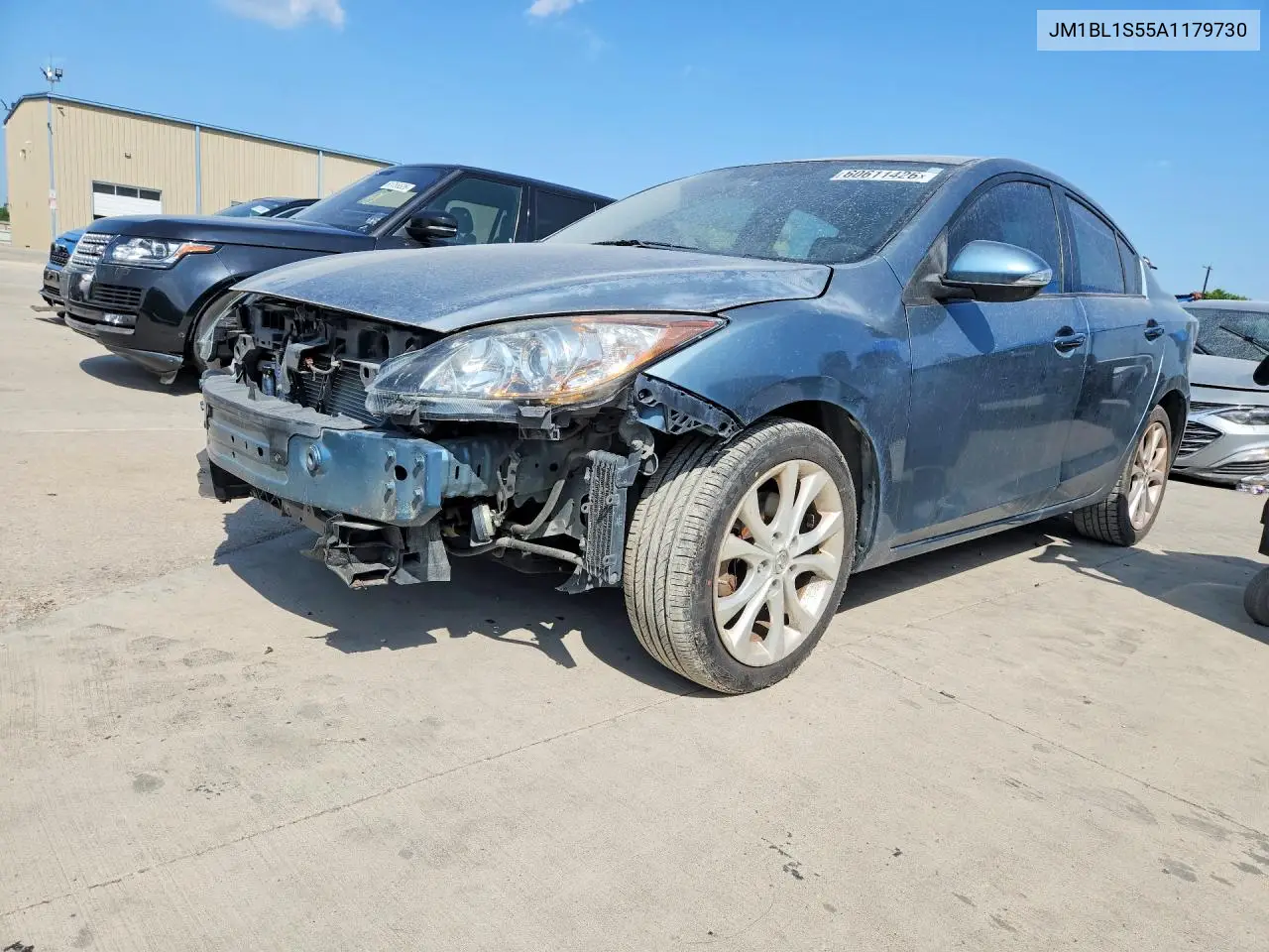2010 Mazda 3 S VIN: JM1BL1S55A1179730 Lot: 60611426