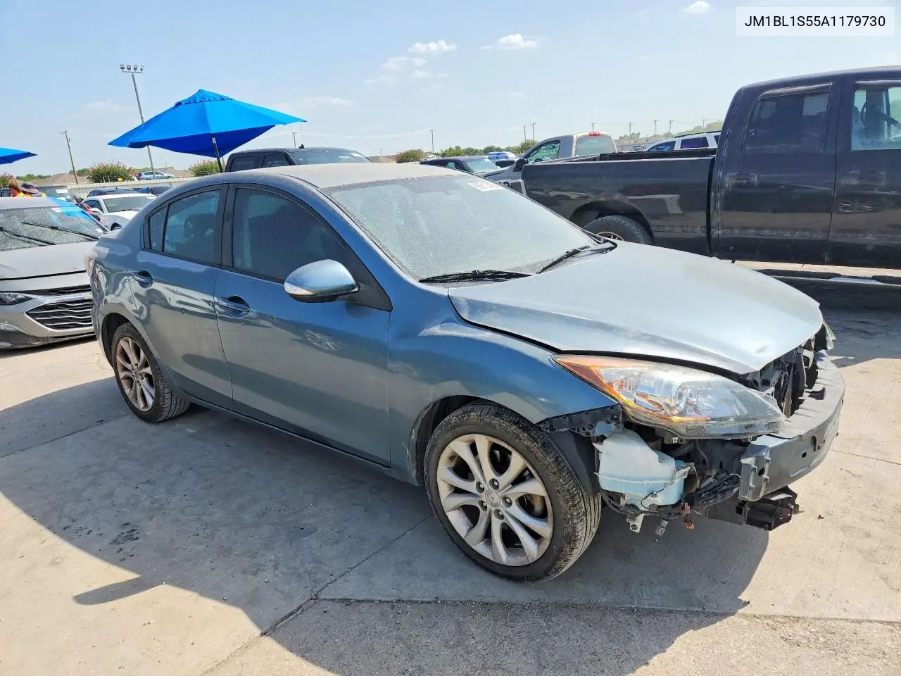 2010 Mazda 3 S VIN: JM1BL1S55A1179730 Lot: 60611426