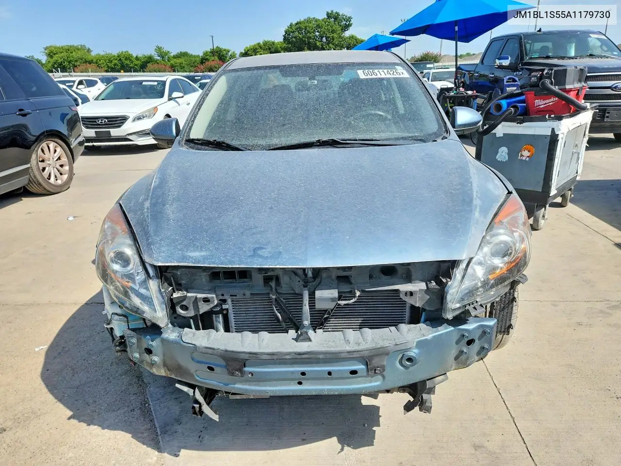2010 Mazda 3 S VIN: JM1BL1S55A1179730 Lot: 60611426