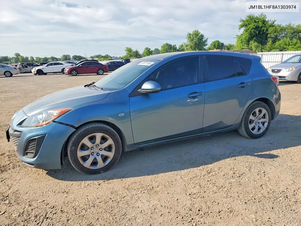 2010 Mazda 3 I VIN: JM1BL1HF8A1303974 Lot: 61071166