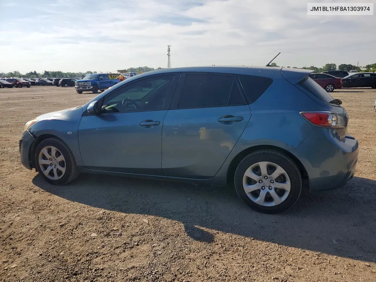 2010 Mazda 3 I VIN: JM1BL1HF8A1303974 Lot: 61071166