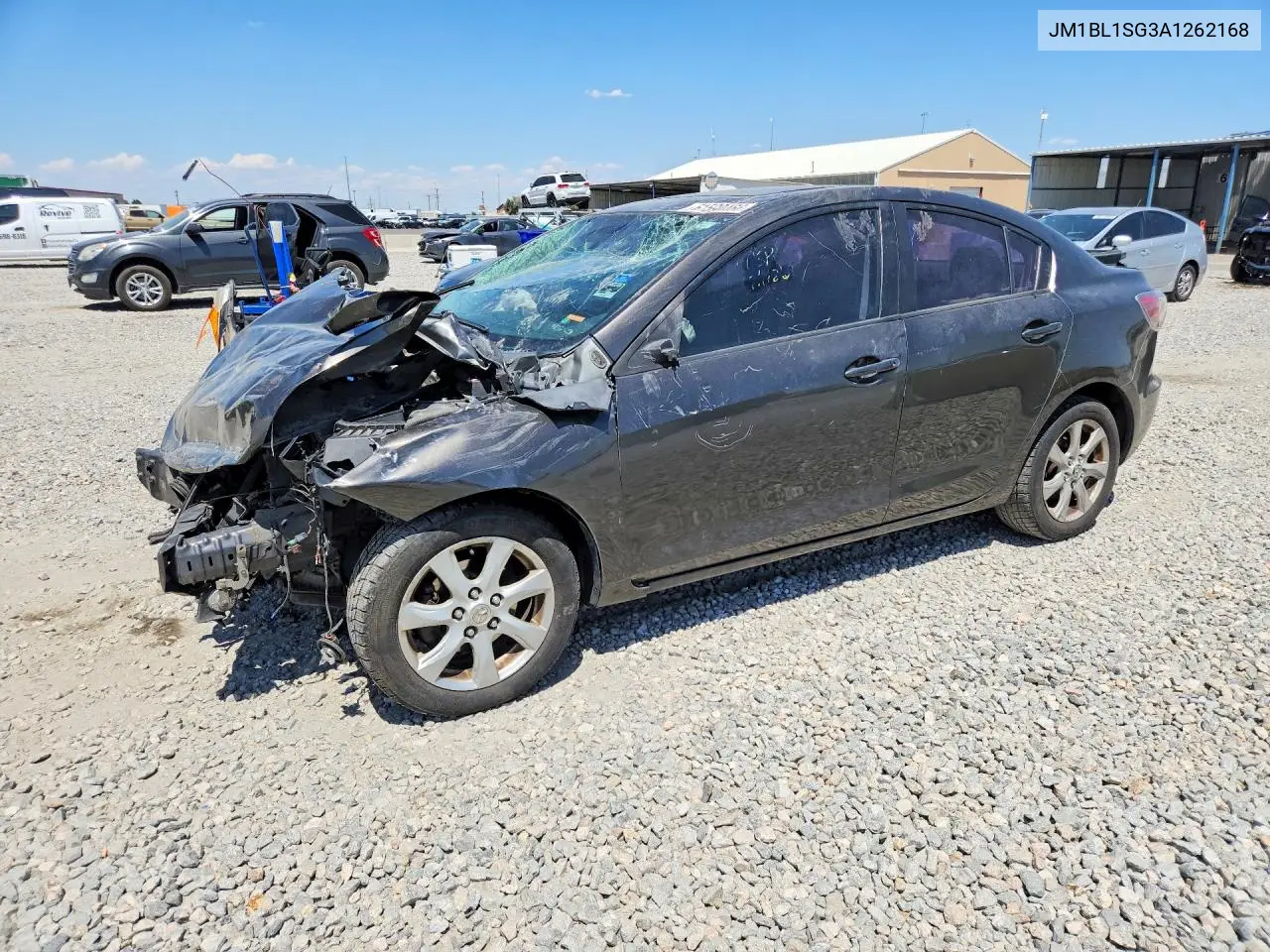 2010 Mazda 3 I VIN: JM1BL1SG3A1262168 Lot: 61590466