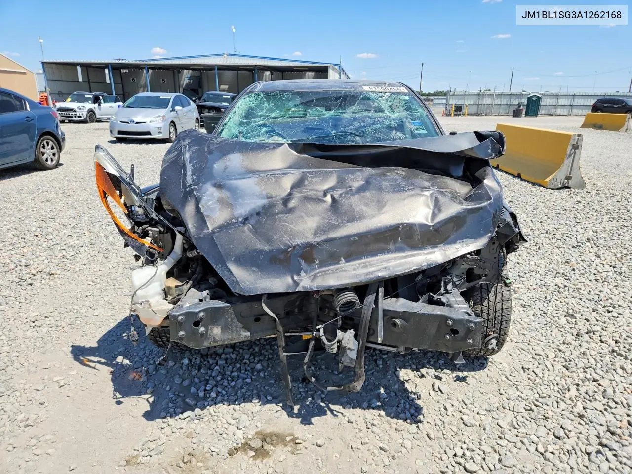 2010 Mazda 3 I VIN: JM1BL1SG3A1262168 Lot: 61590466
