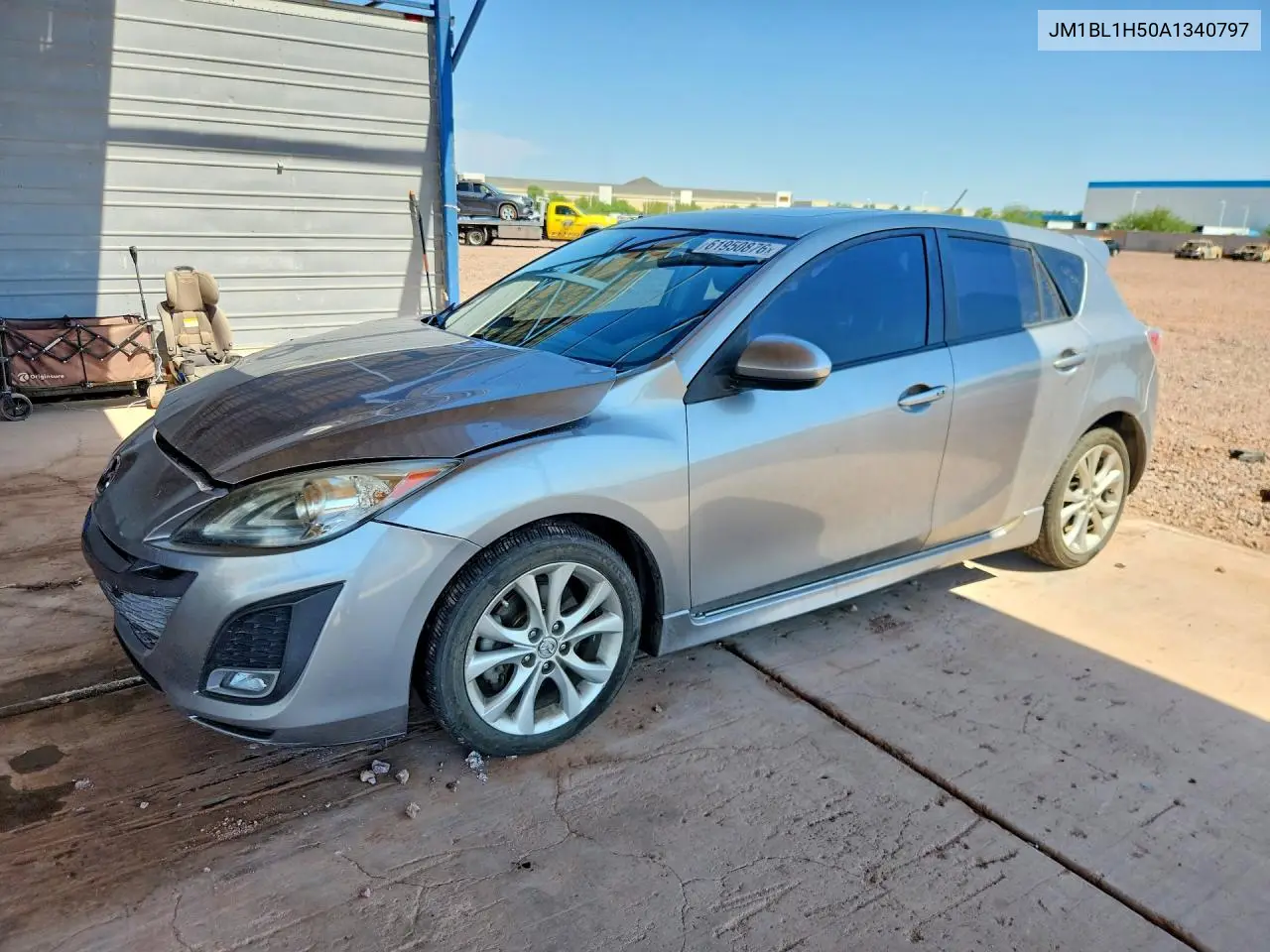 2010 Mazda 3 S VIN: JM1BL1H50A1340797 Lot: 61950876