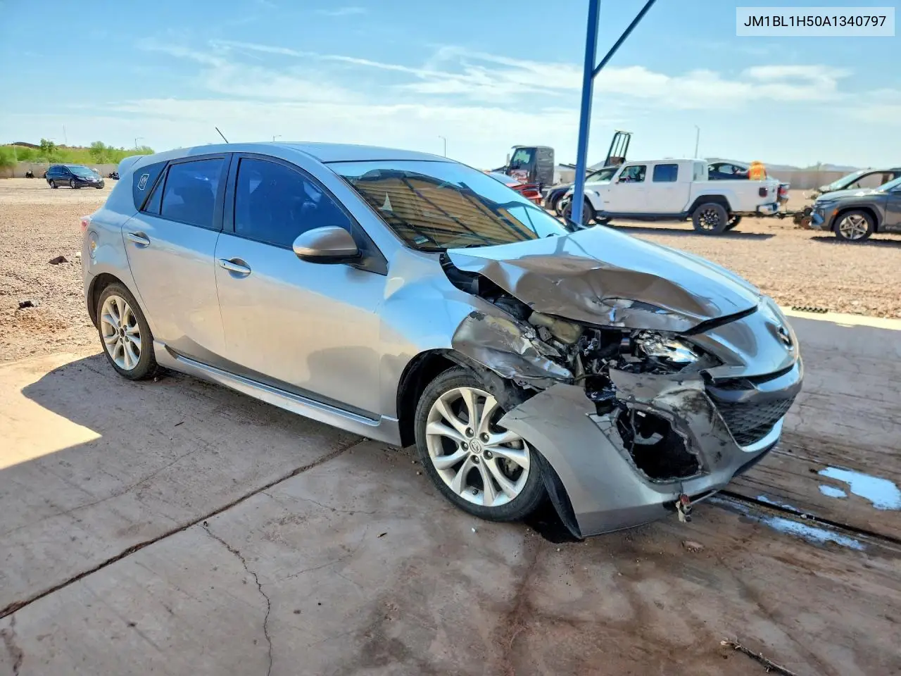 2010 Mazda 3 S VIN: JM1BL1H50A1340797 Lot: 61950876