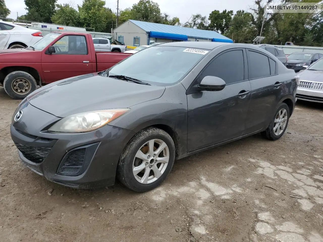 JM1BL1VF9B1449287 2011 Mazda 3 I