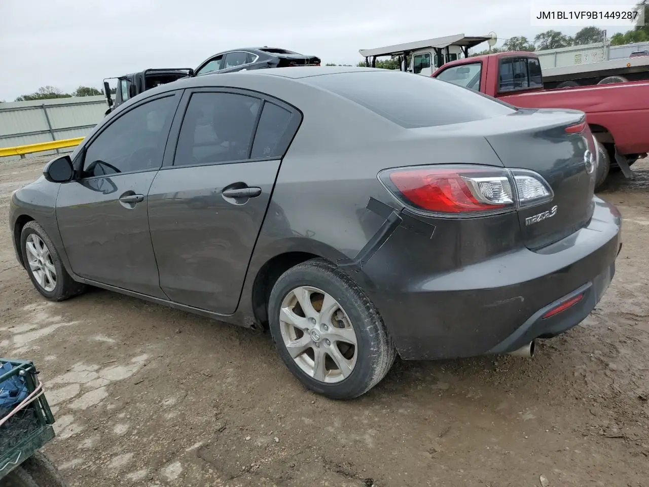 JM1BL1VF9B1449287 2011 Mazda 3 I