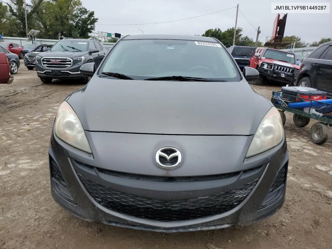 JM1BL1VF9B1449287 2011 Mazda 3 I