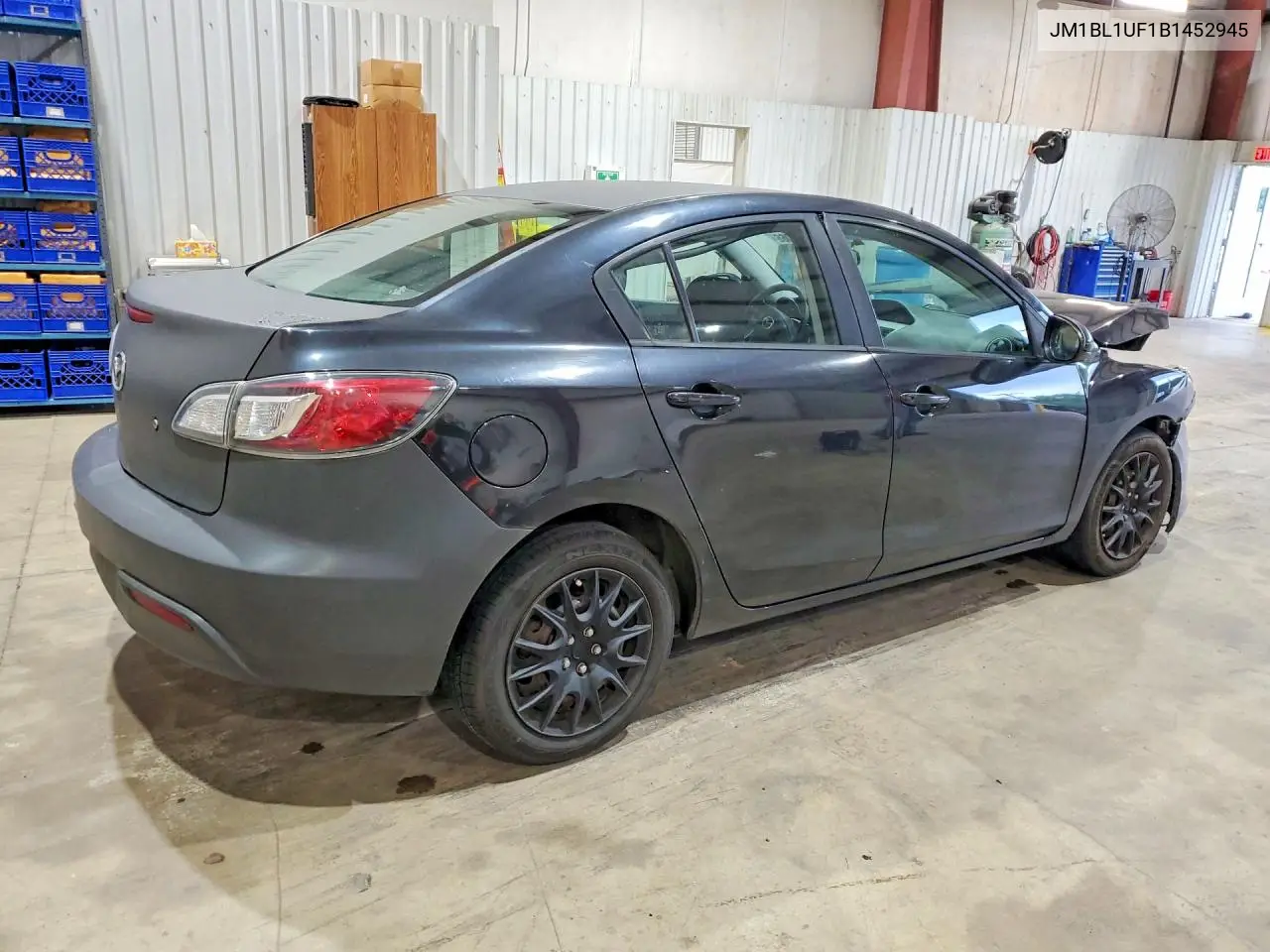 2011 Mazda 3 I VIN: JM1BL1UF1B1452945 Lot: 58288066