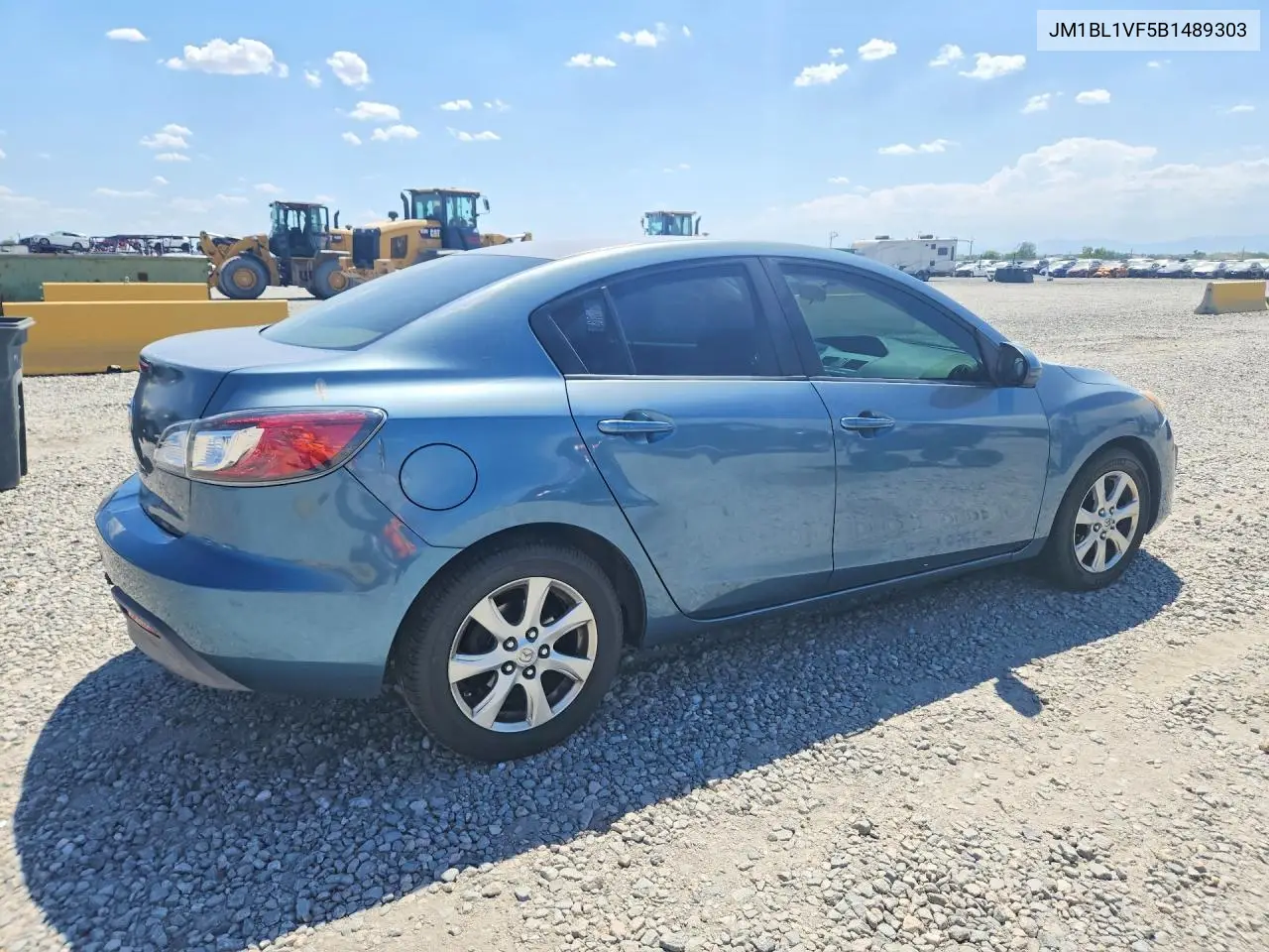 2011 Mazda 3 I VIN: JM1BL1VF5B1489303 Lot: 61971436