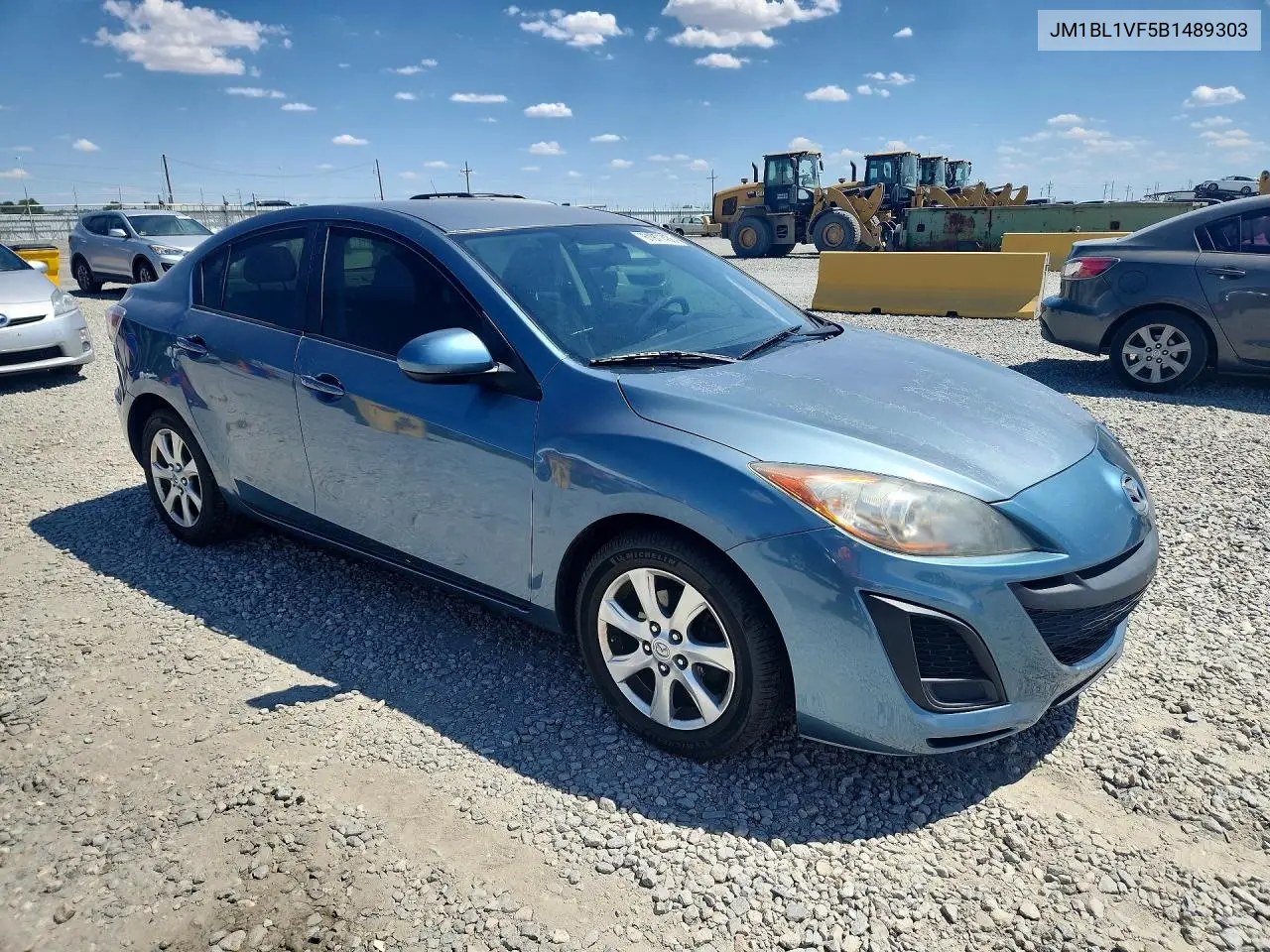 2011 Mazda 3 I VIN: JM1BL1VF5B1489303 Lot: 61971436