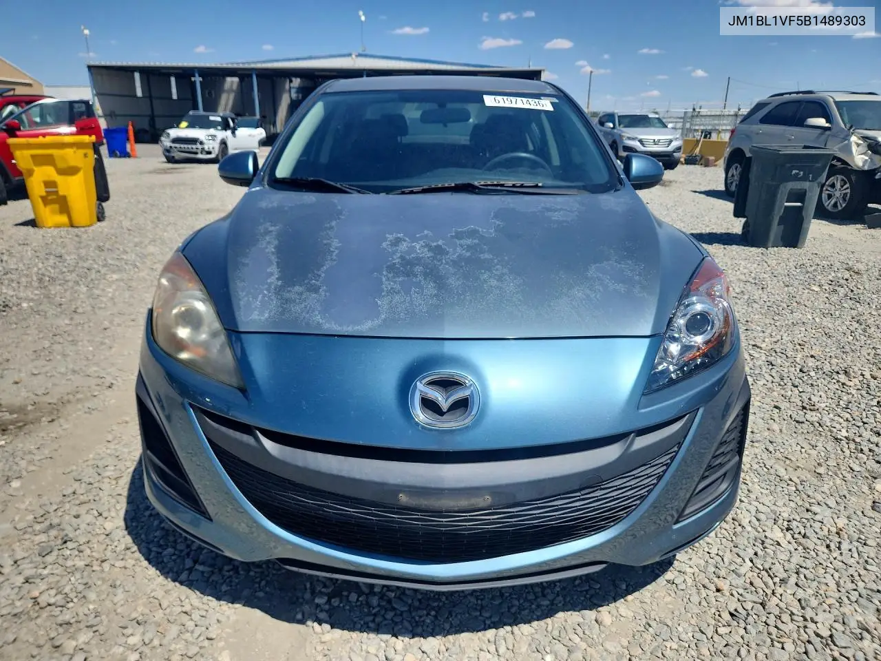 2011 Mazda 3 I VIN: JM1BL1VF5B1489303 Lot: 61971436