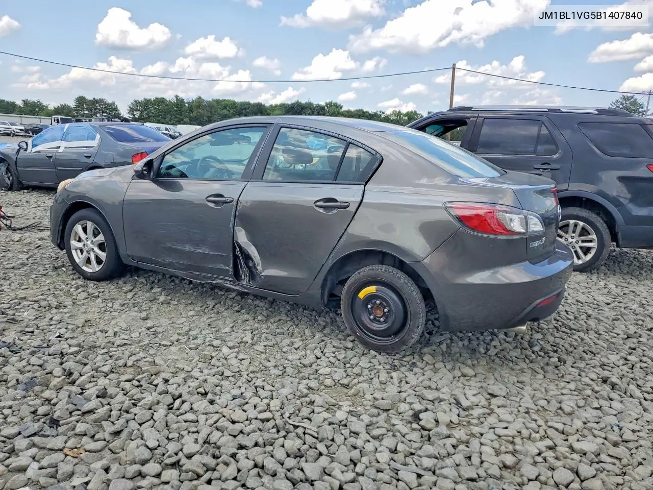 JM1BL1VG5B1407840 2011 Mazda 3 I