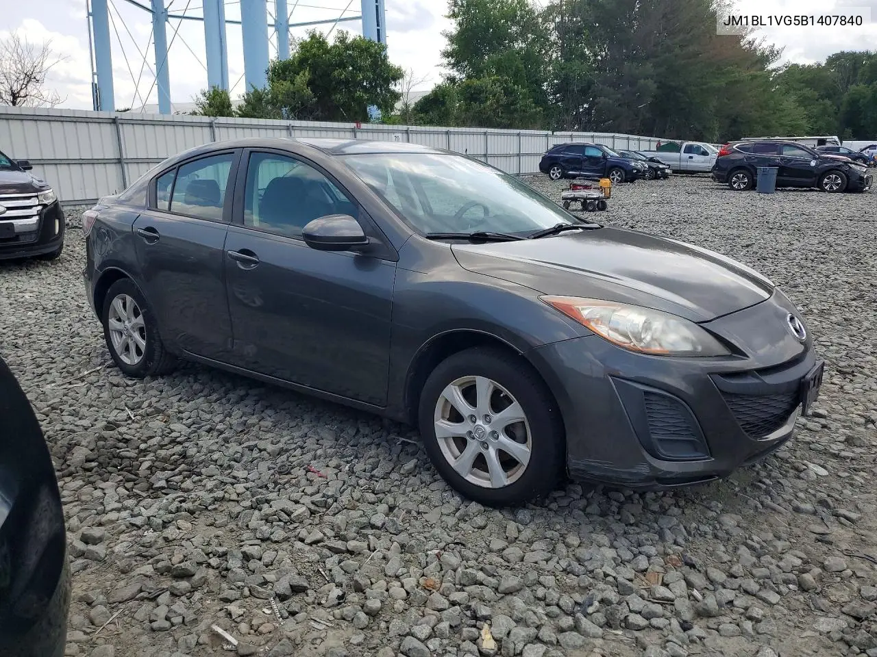 JM1BL1VG5B1407840 2011 Mazda 3 I