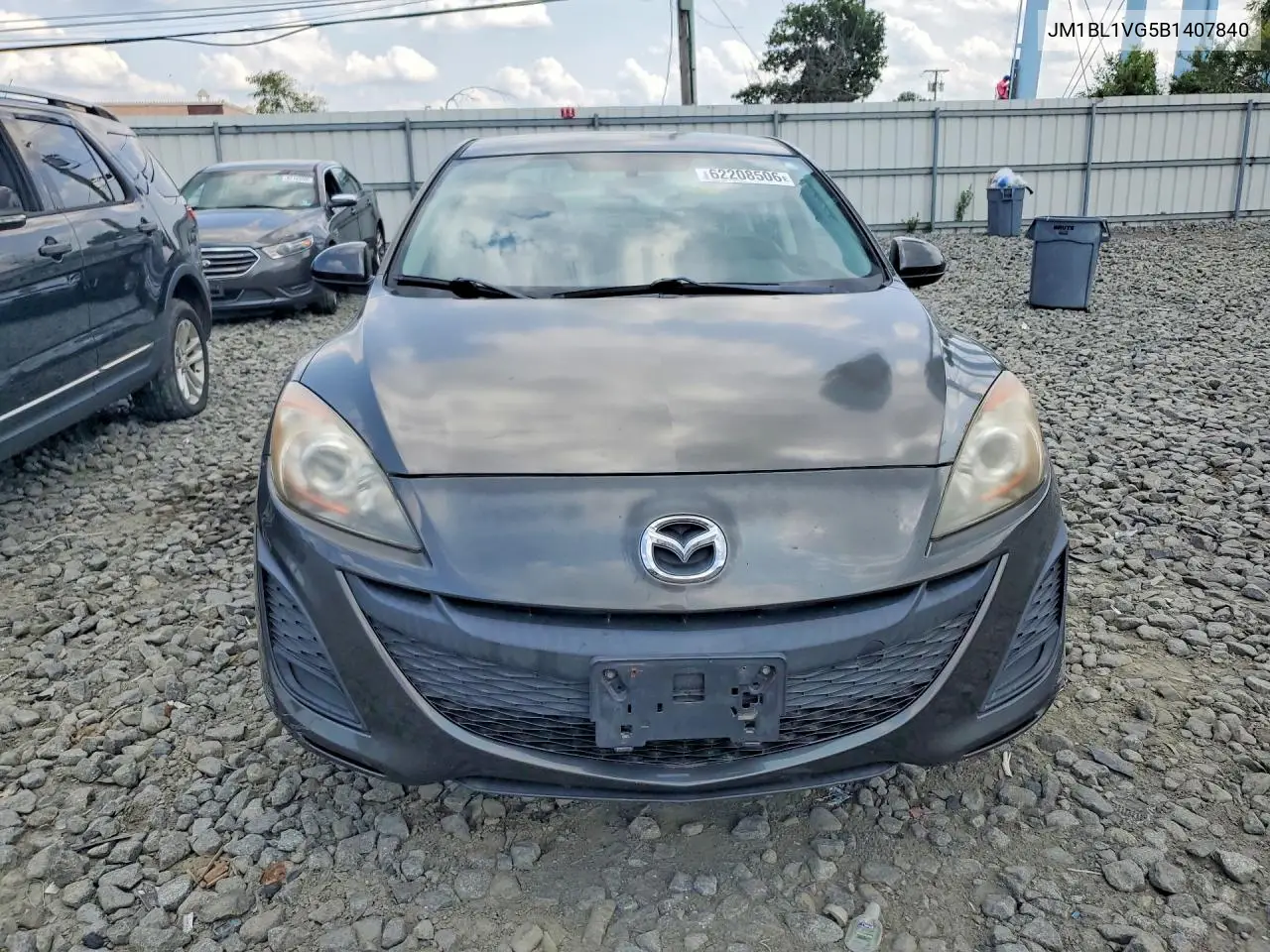 JM1BL1VG5B1407840 2011 Mazda 3 I