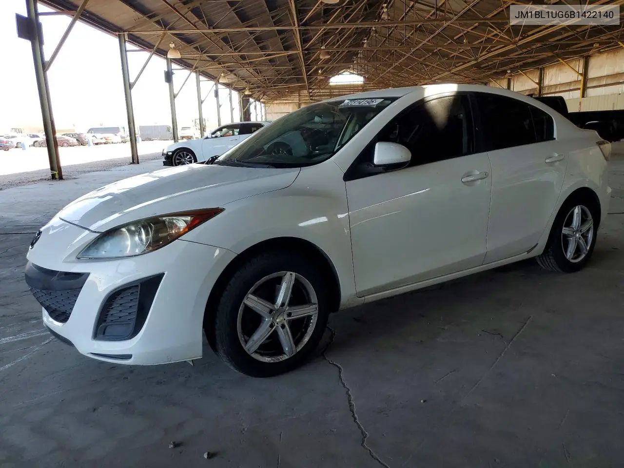 2011 Mazda 3 I VIN: JM1BL1UG6B1422140 Lot: 62314196