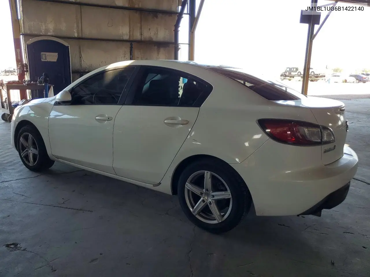2011 Mazda 3 I VIN: JM1BL1UG6B1422140 Lot: 62314196