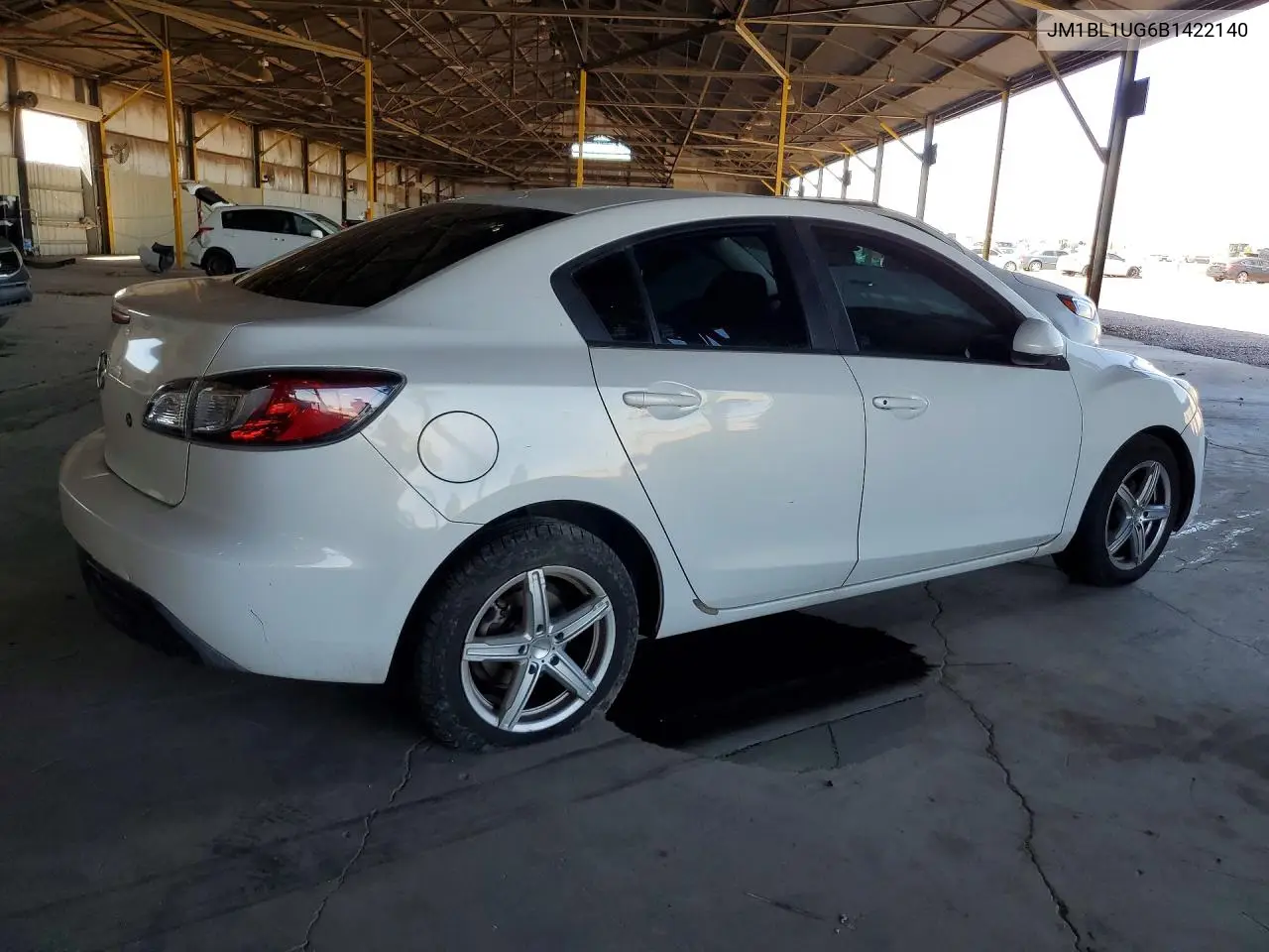 2011 Mazda 3 I VIN: JM1BL1UG6B1422140 Lot: 62314196