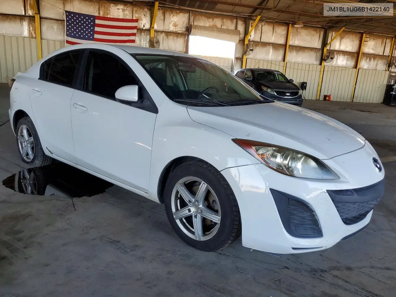 2011 Mazda 3 I VIN: JM1BL1UG6B1422140 Lot: 62314196