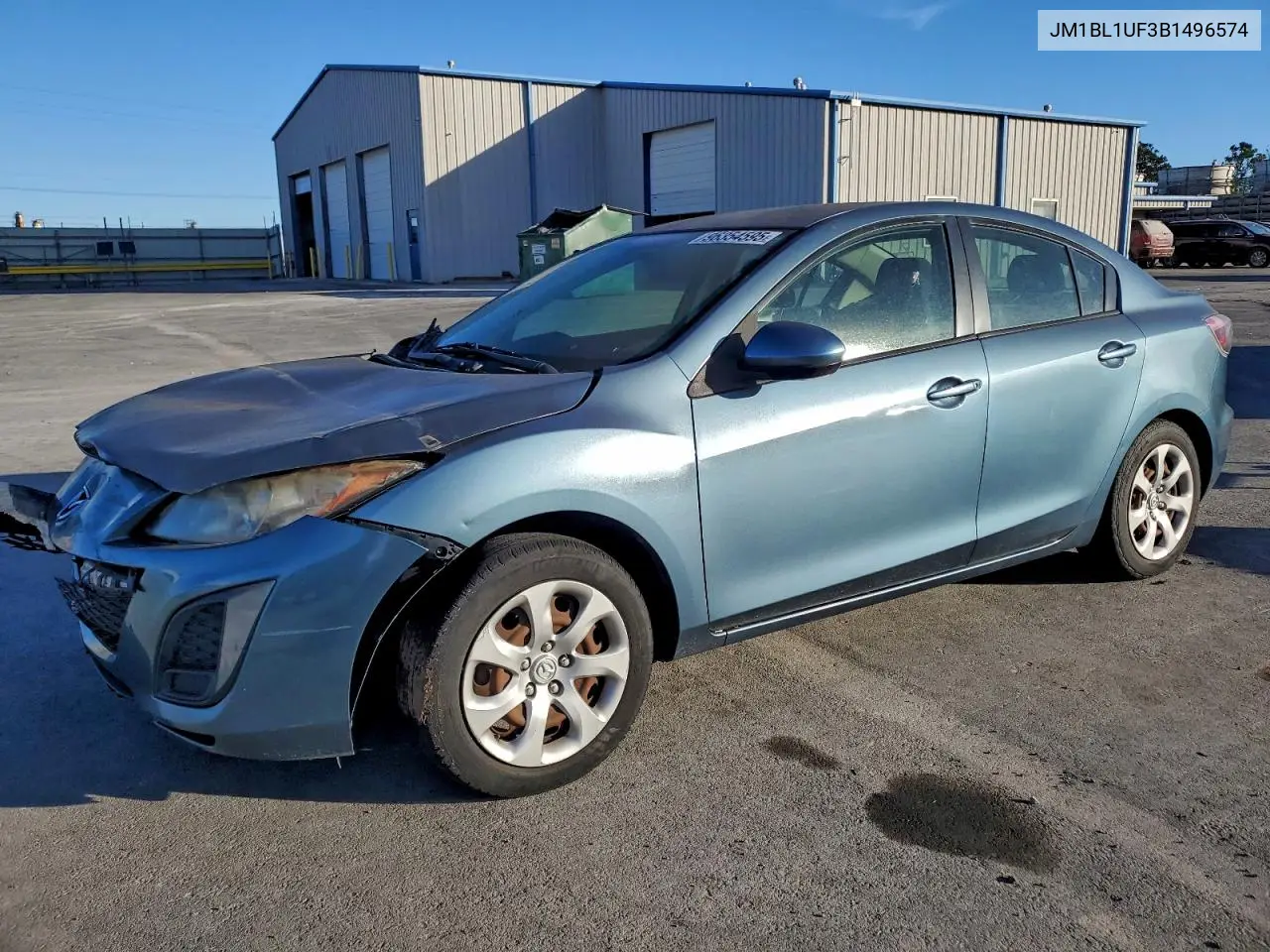 JM1BL1UF3B1496574 2011 Mazda 3 I
