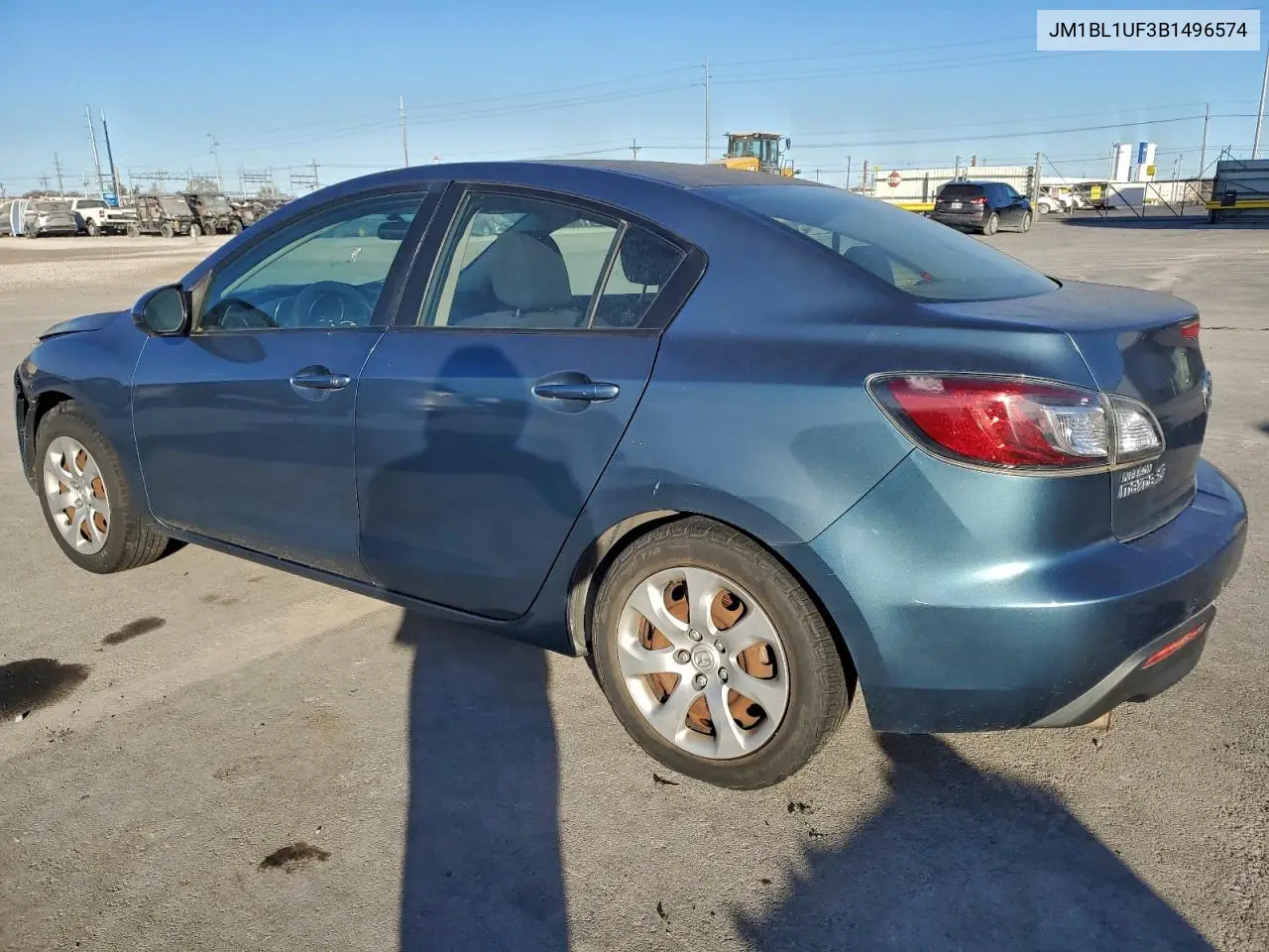 JM1BL1UF3B1496574 2011 Mazda 3 I