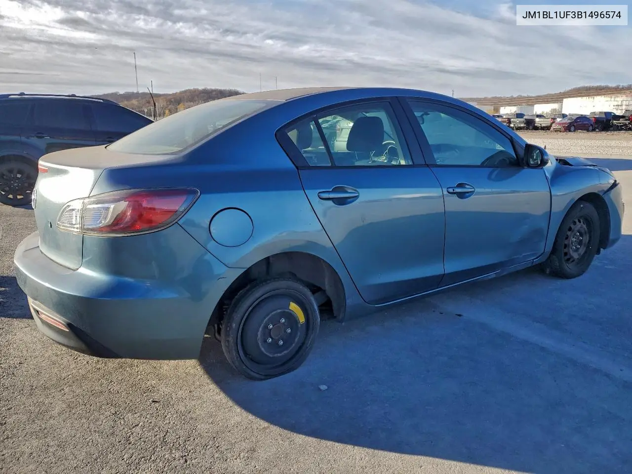 JM1BL1UF3B1496574 2011 Mazda 3 I