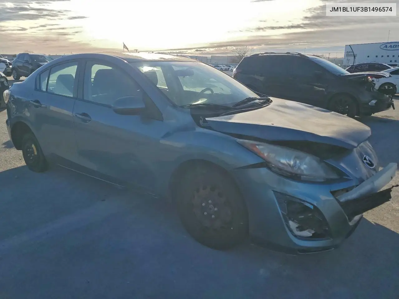 JM1BL1UF3B1496574 2011 Mazda 3 I