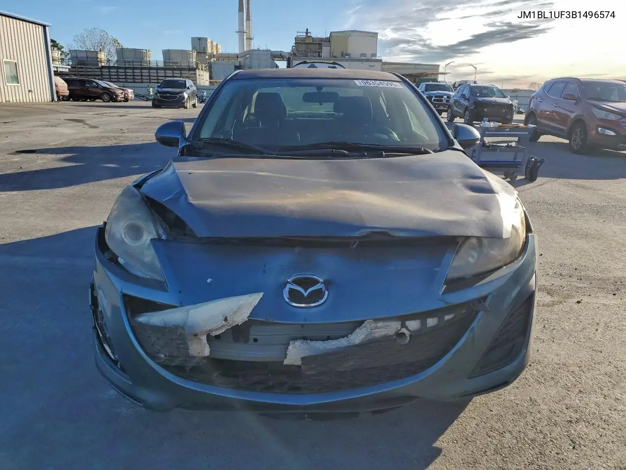 JM1BL1UF3B1496574 2011 Mazda 3 I