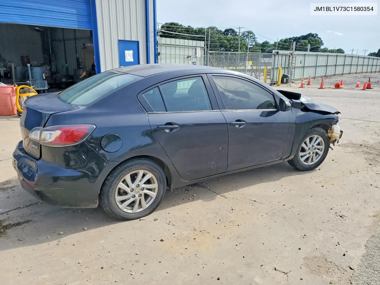 2012 Mazda 3 I VIN: JM1BL1V73C1580354 Lot: 55420996