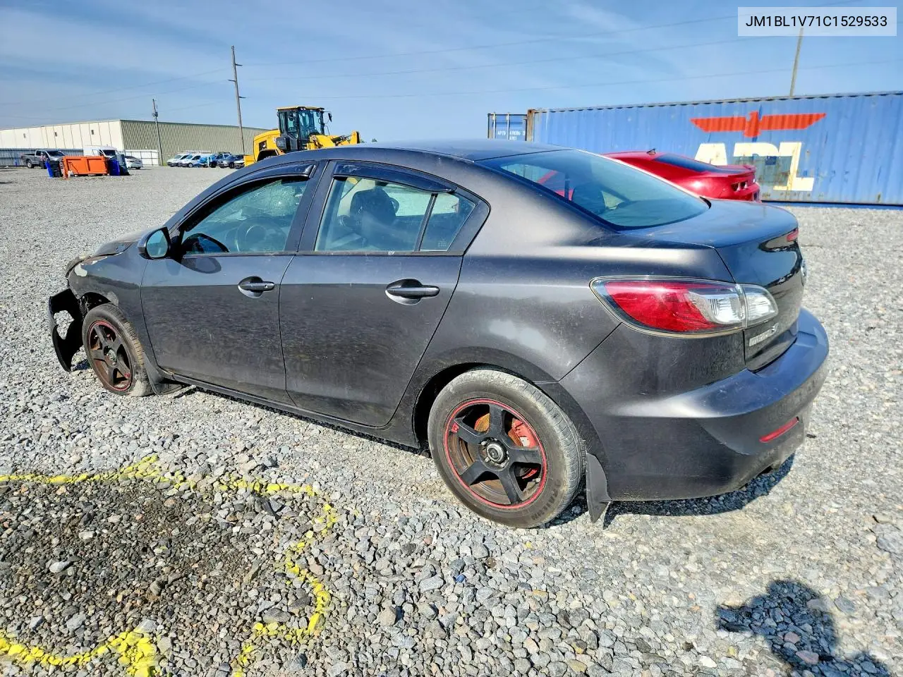 2012 Mazda 3 I VIN: JM1BL1V71C1529533 Lot: 55600926