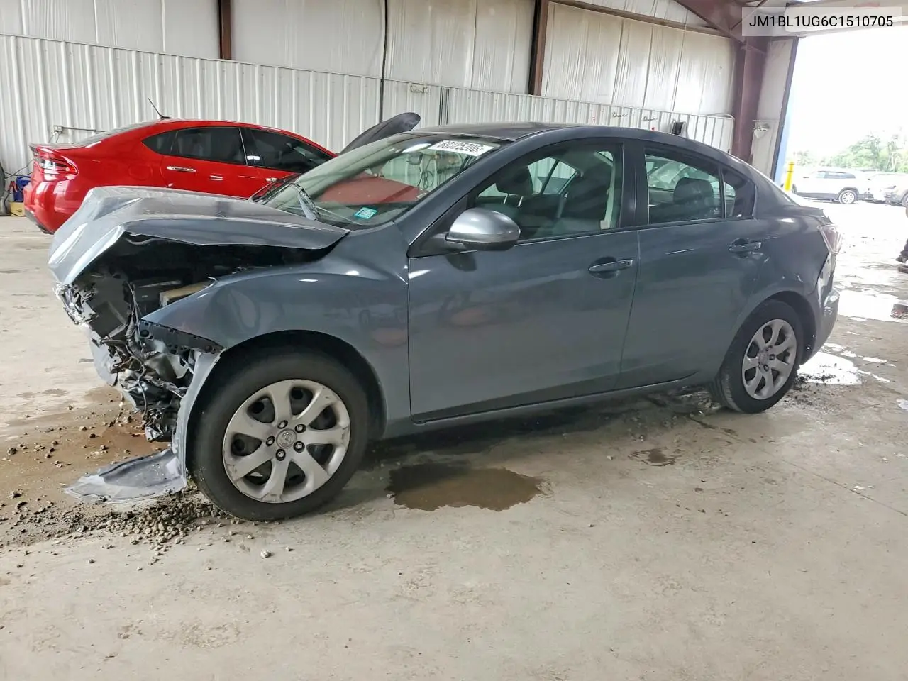 2012 Mazda 3 I VIN: JM1BL1UG6C1510705 Lot: 60325206