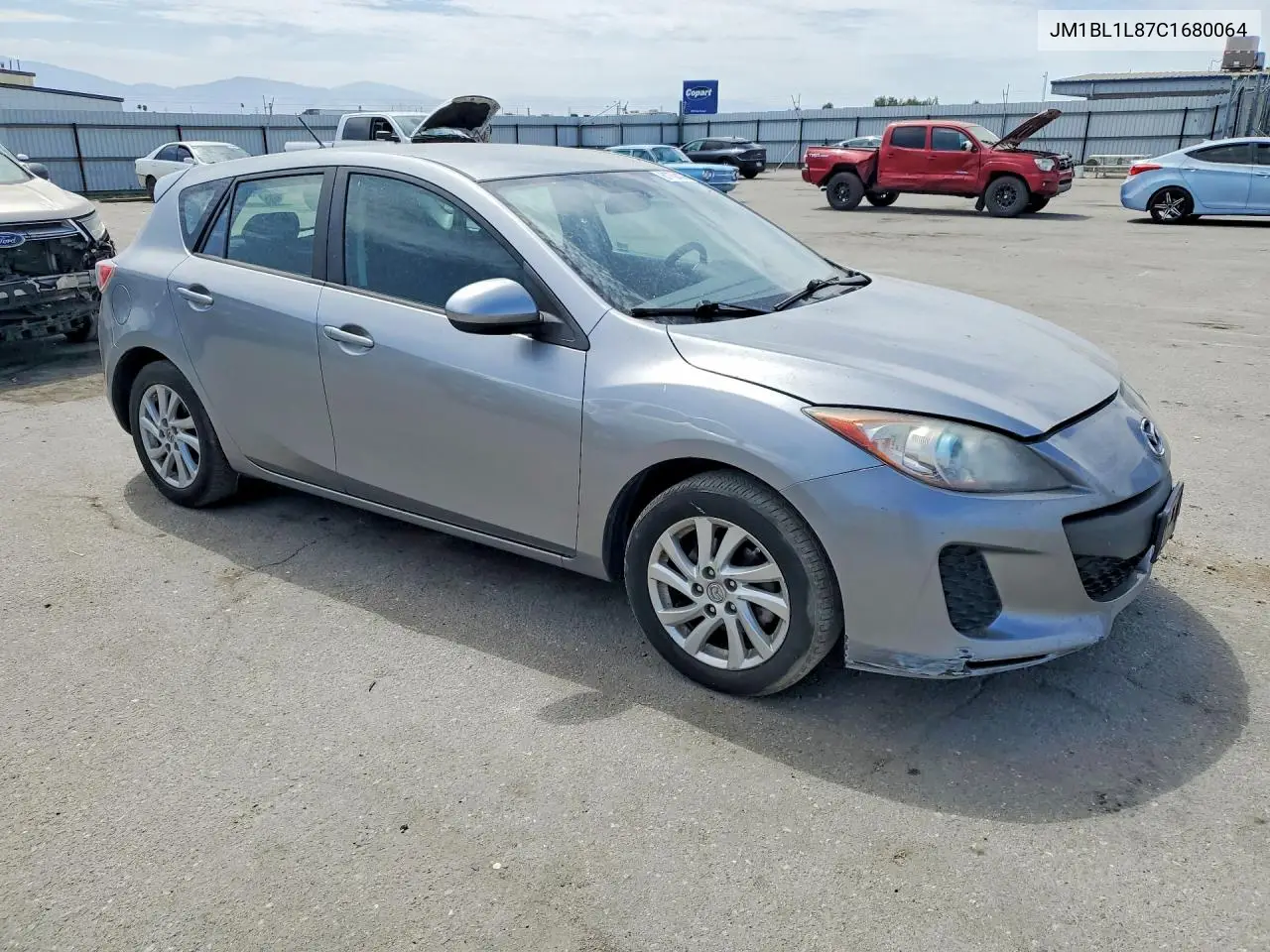 2012 Mazda 3 I VIN: JM1BL1L87C1680064 Lot: 61158436