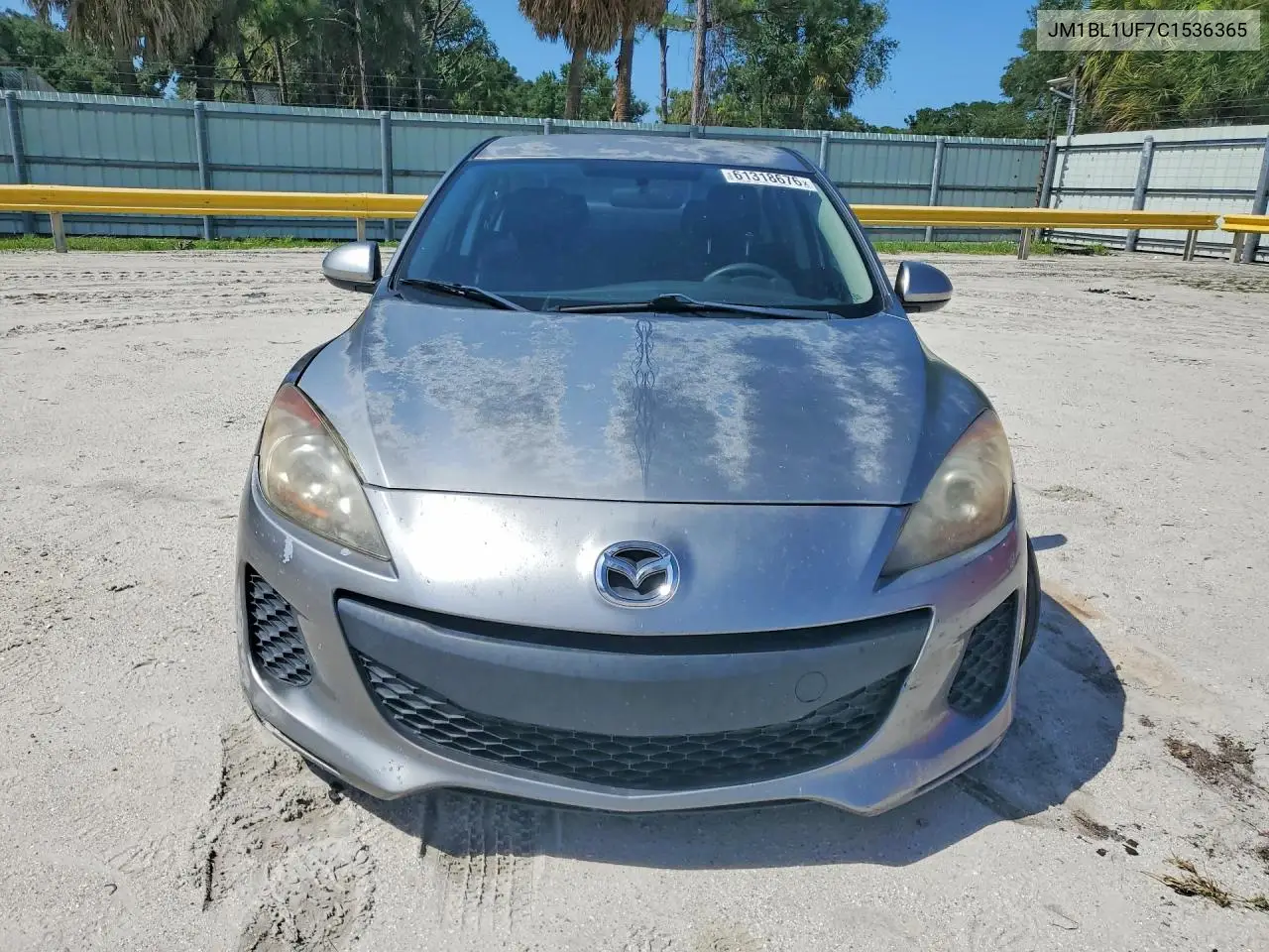 2012 Mazda 3 I VIN: JM1BL1UF7C1536365 Lot: 61318676