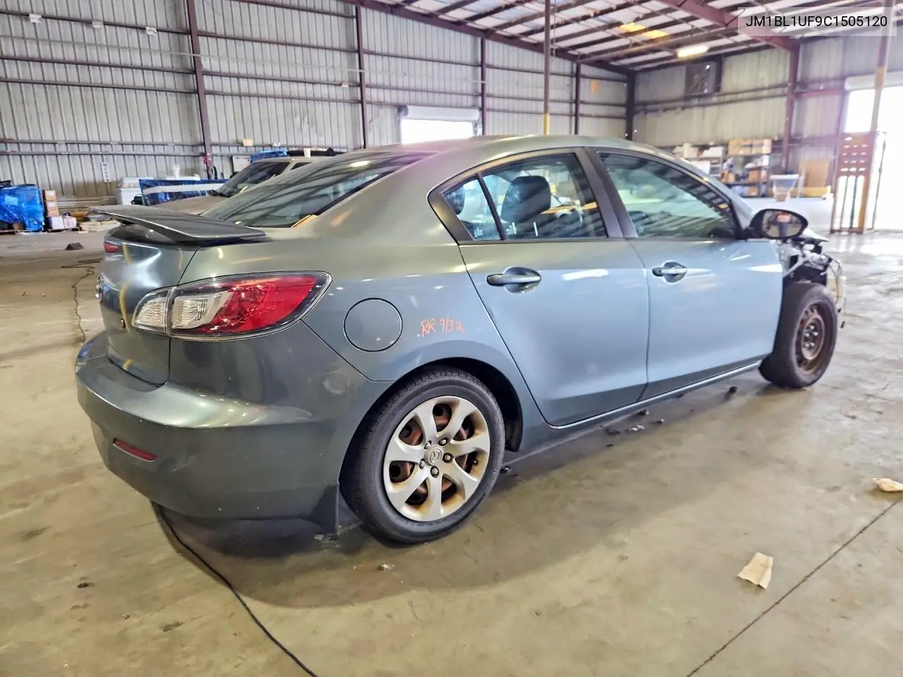 2012 Mazda 3 I VIN: JM1BL1UF9C1505120 Lot: 61349556