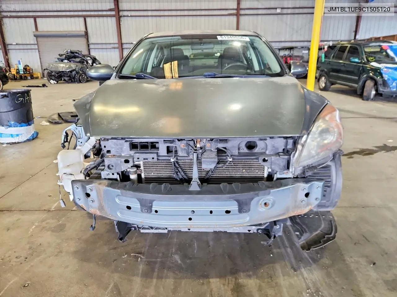 2012 Mazda 3 I VIN: JM1BL1UF9C1505120 Lot: 61349556