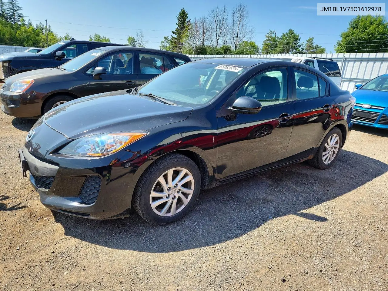 2012 Mazda 3 I VIN: JM1BL1V75C1612978 Lot: 61362676
