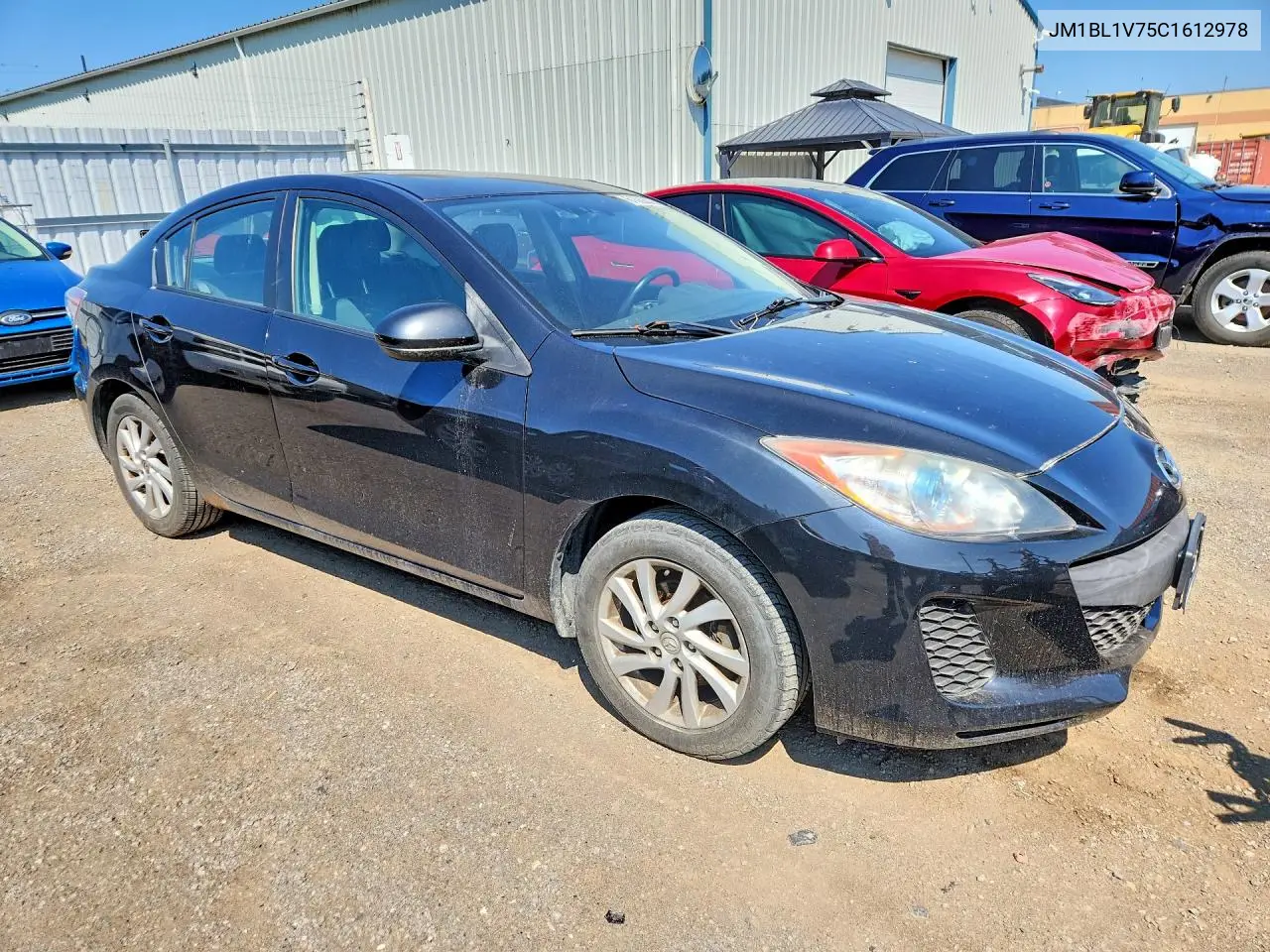 2012 Mazda 3 I VIN: JM1BL1V75C1612978 Lot: 61362676