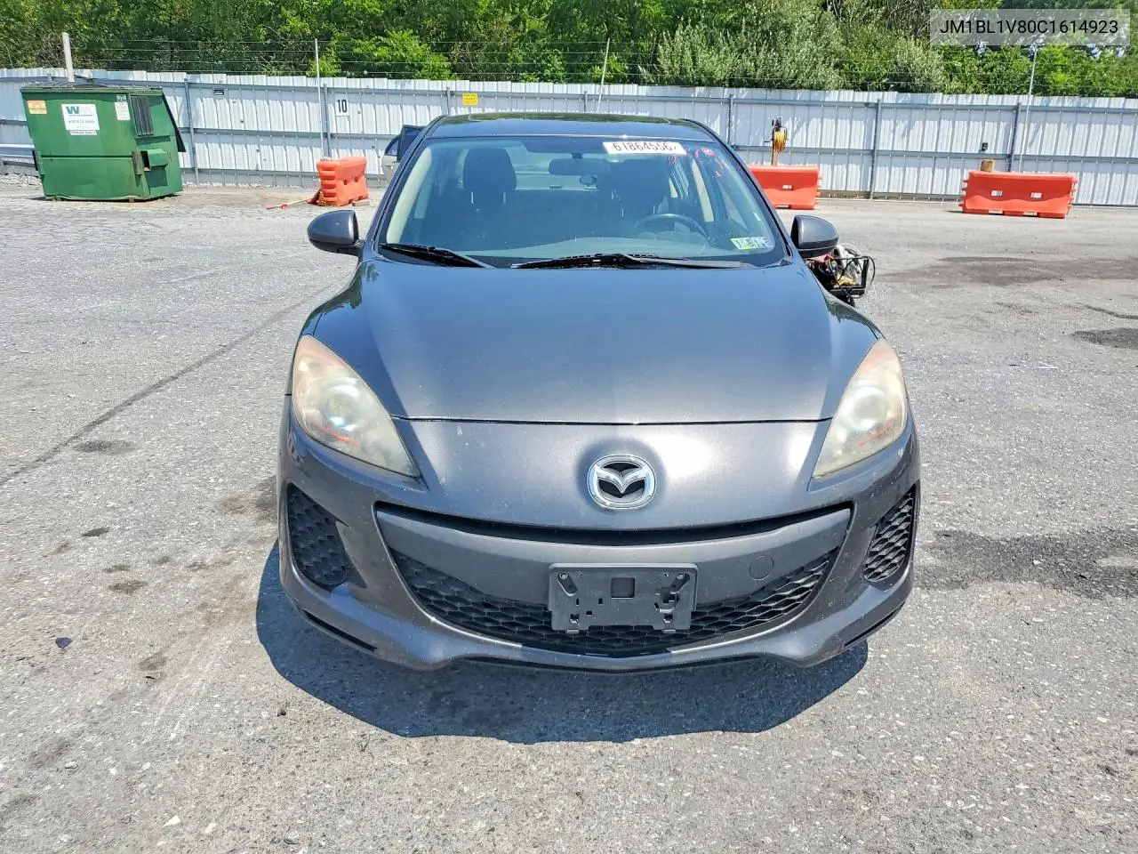 2012 Mazda 3 I VIN: JM1BL1V80C1614923 Lot: 61864556