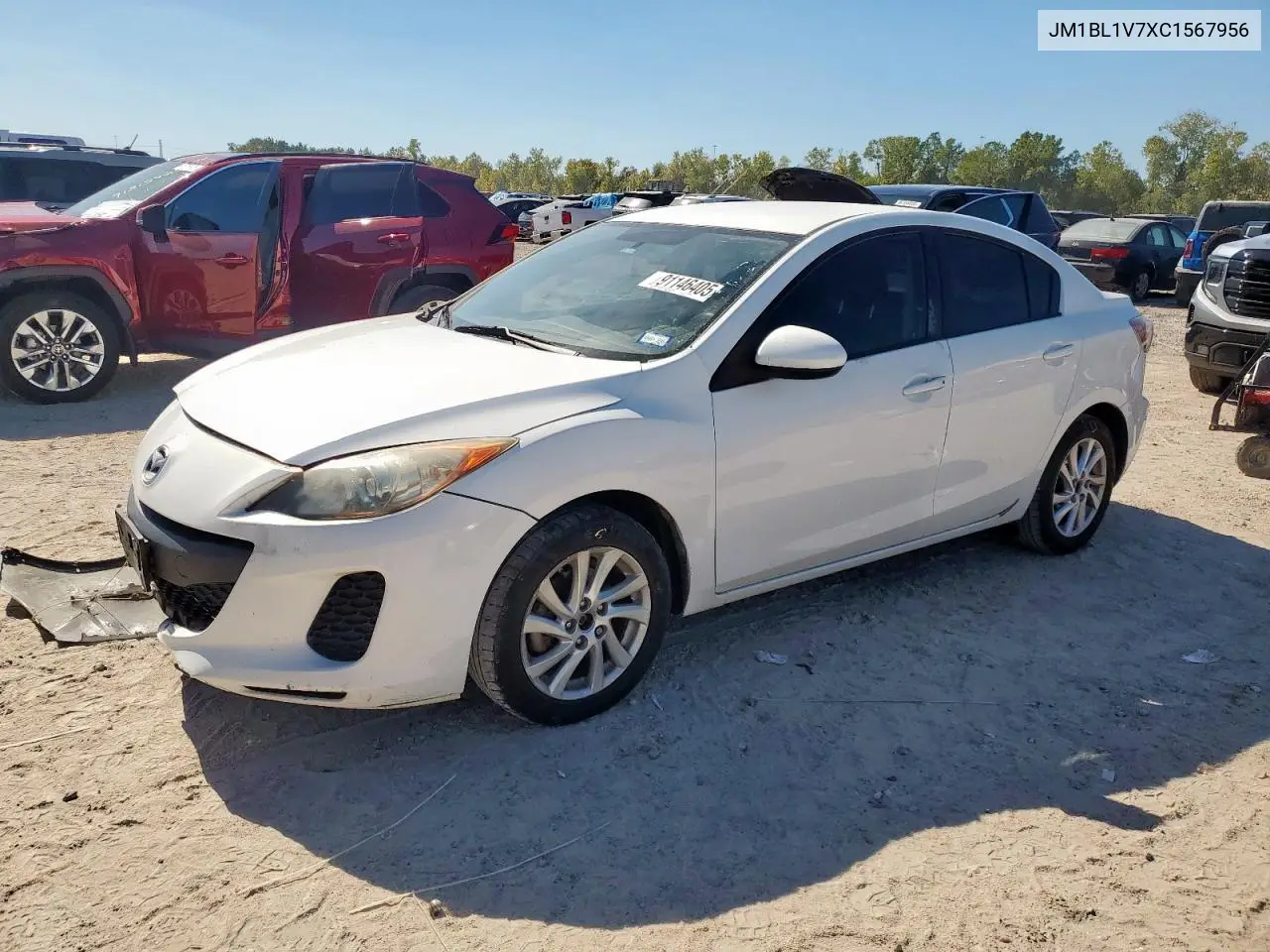 JM1BL1V7XC1567956 2012 Mazda 3 I
