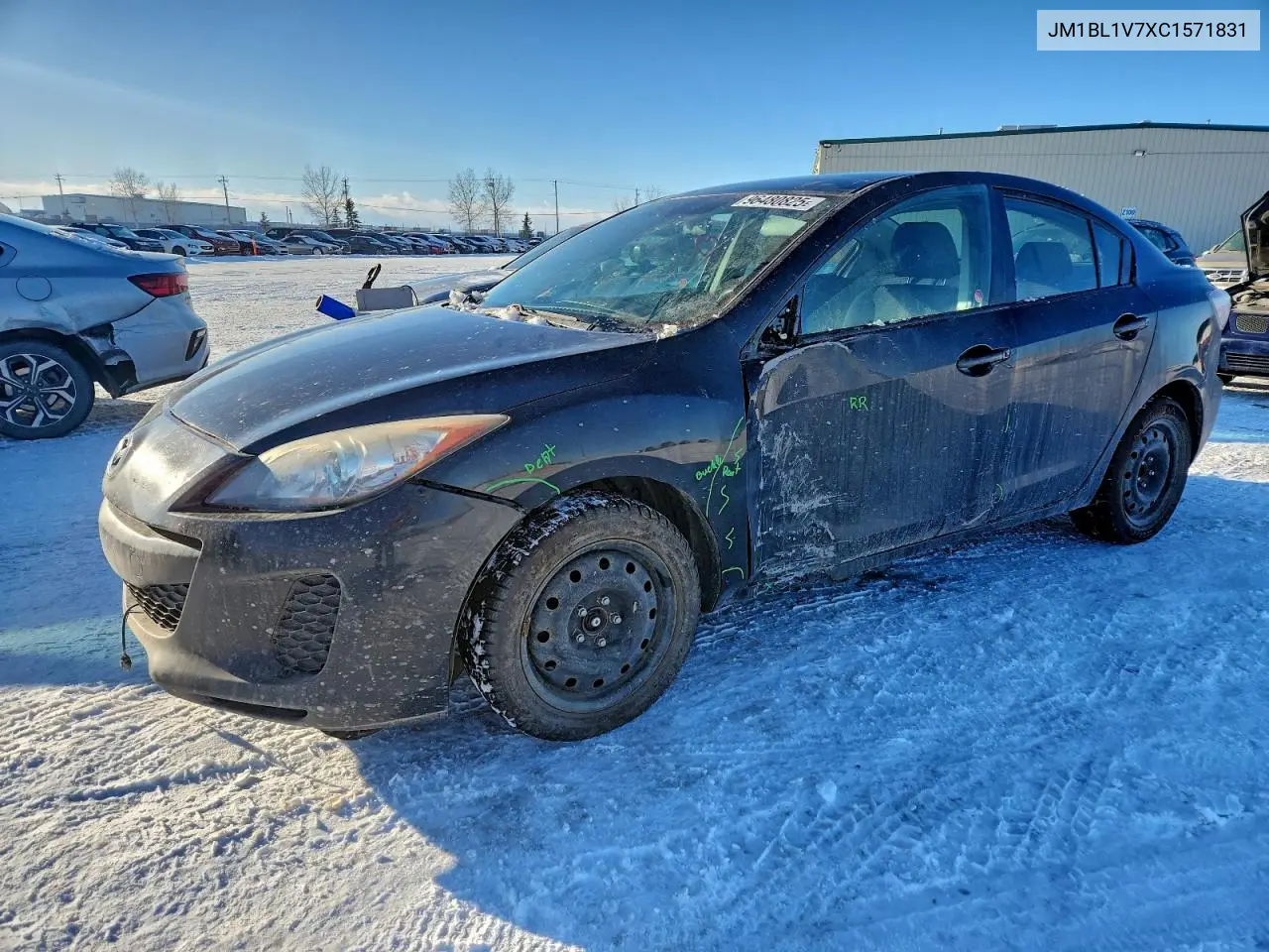 JM1BL1V7XC1571831 2012 Mazda 3 I