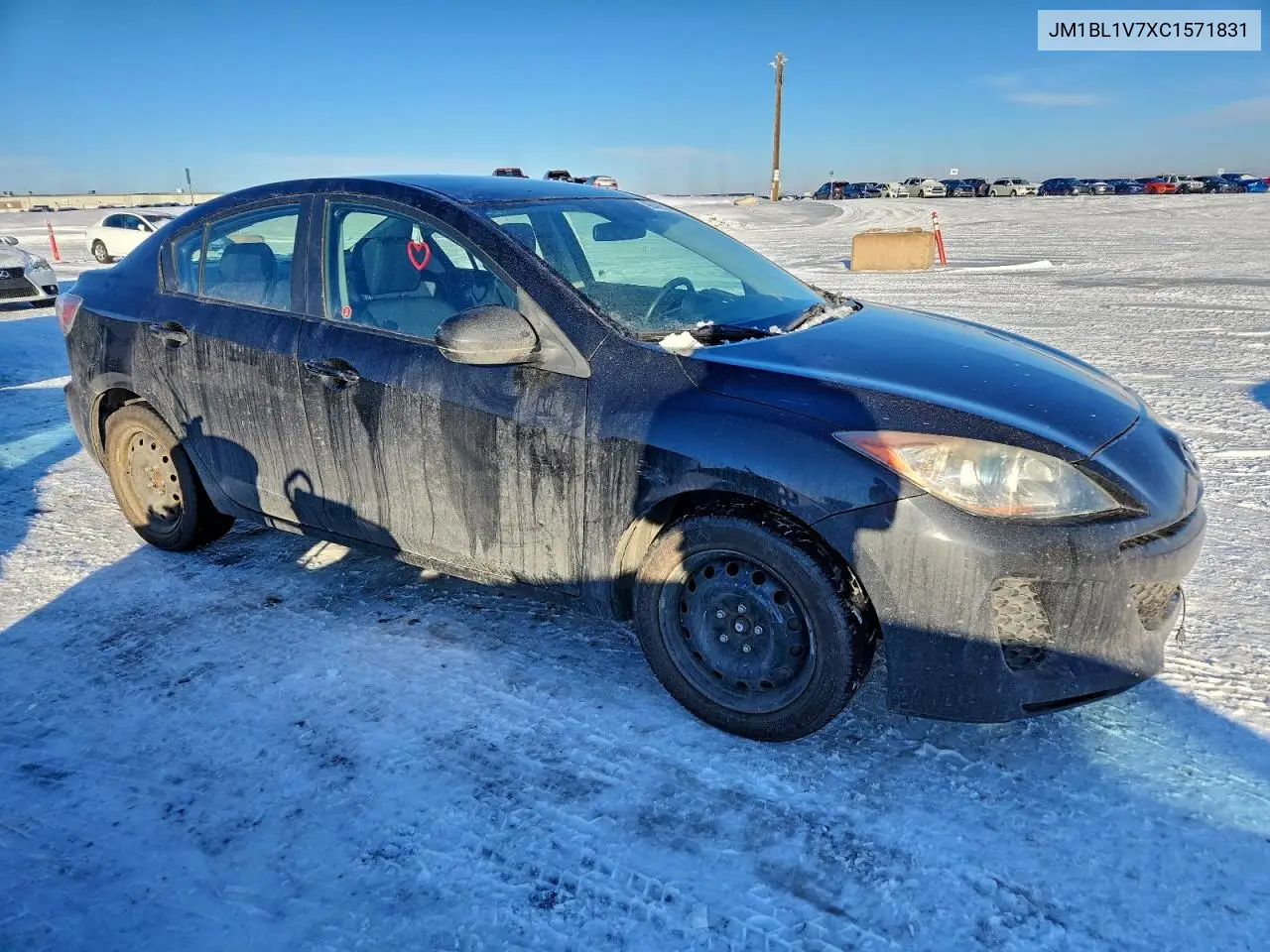 JM1BL1V7XC1571831 2012 Mazda 3 I