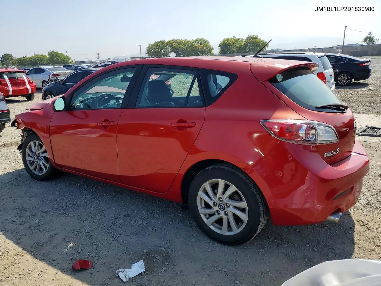 2013 Mazda 3 I VIN: JM1BL1LP2D1830980 Lot: 54310596