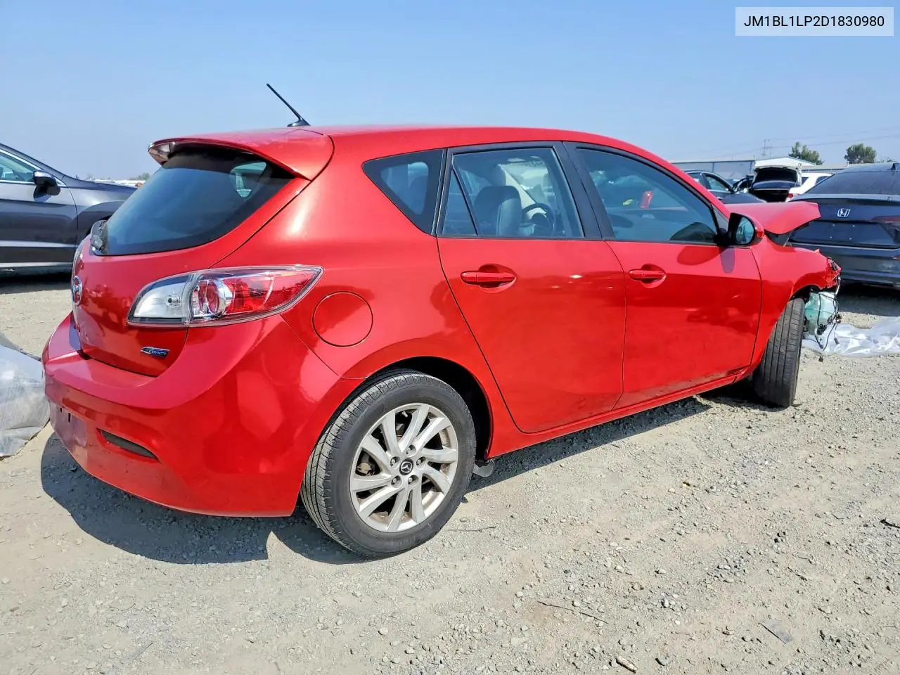 2013 Mazda 3 I VIN: JM1BL1LP2D1830980 Lot: 54310596