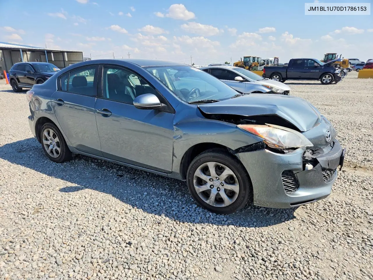 2013 Mazda 3 I VIN: JM1BL1U70D1786153 Lot: 60084126