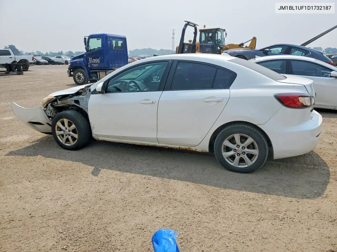 2013 Mazda 3 I VIN: JM1BL1UF1D1732187 Lot: 60413286