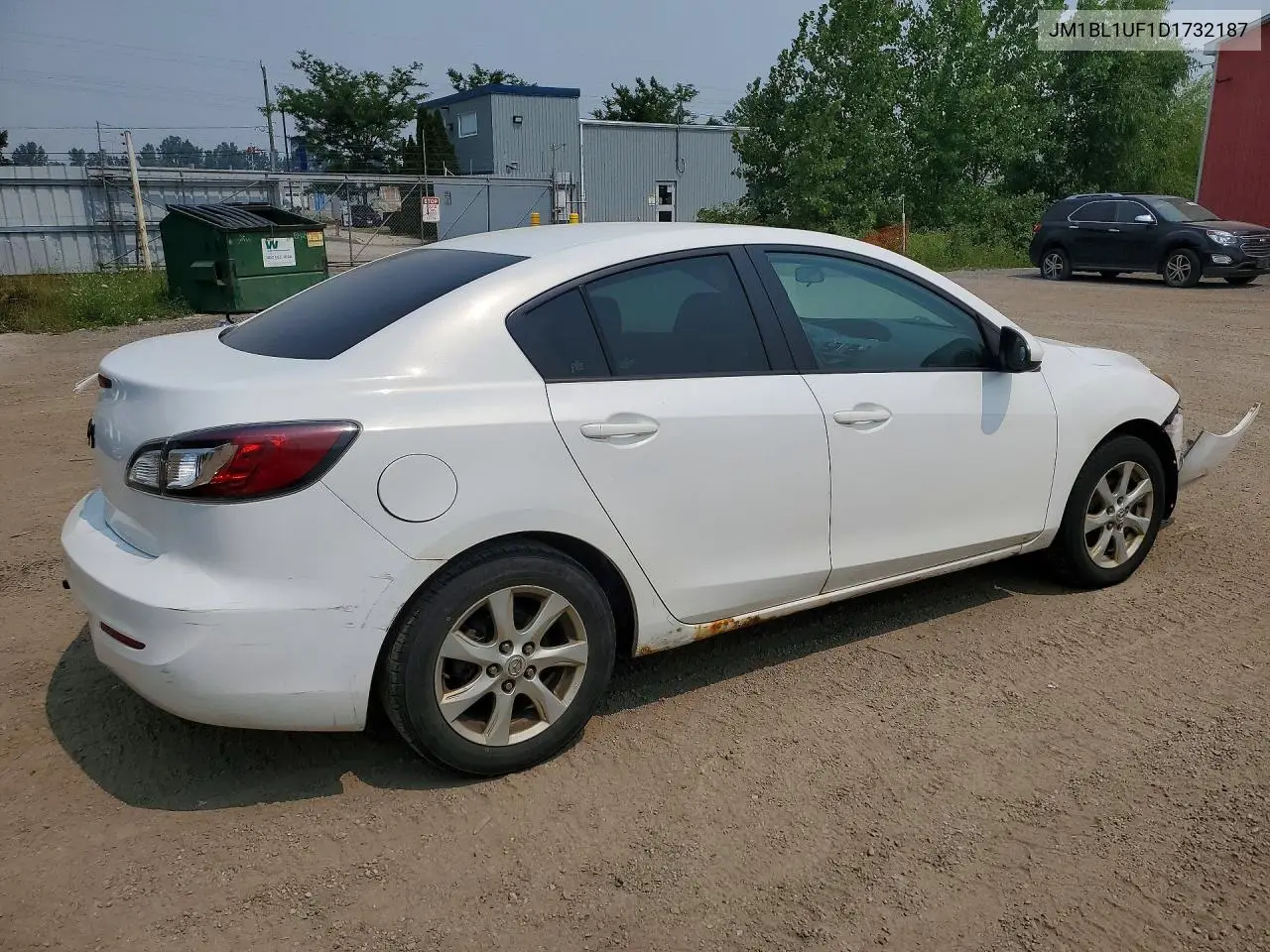 2013 Mazda 3 I VIN: JM1BL1UF1D1732187 Lot: 60413286