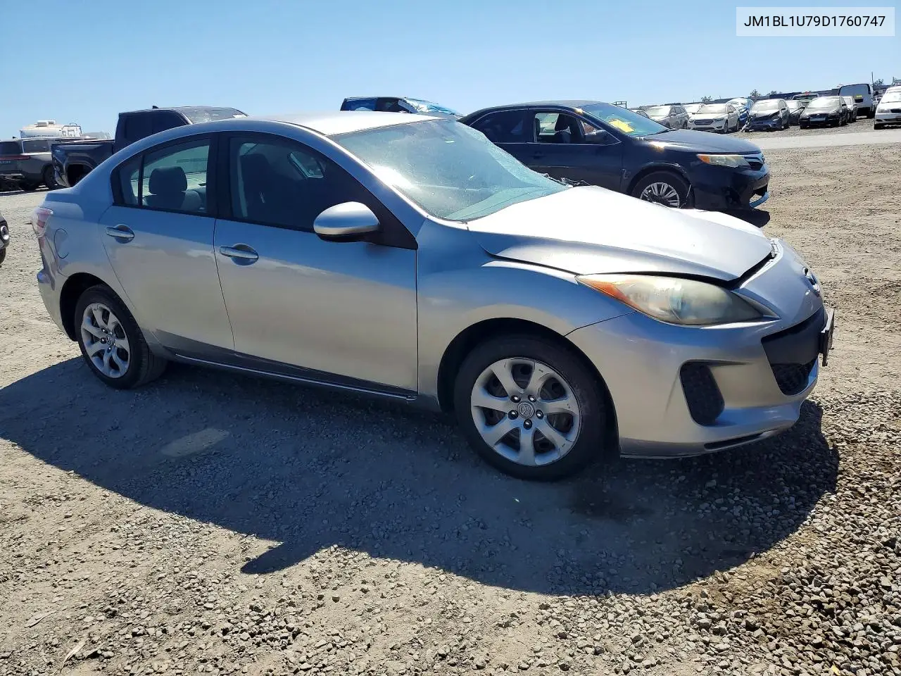 2013 Mazda 3 I VIN: JM1BL1U79D1760747 Lot: 61629606